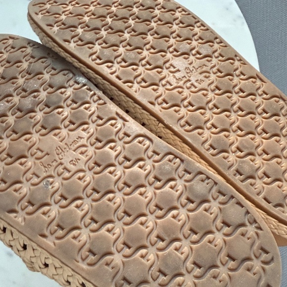 Sam Edelman Woven Double Buckle Platform Sandals Size 8.5 - Picture 7 of 9